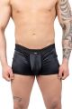 boxer push up liquid noir homme satin